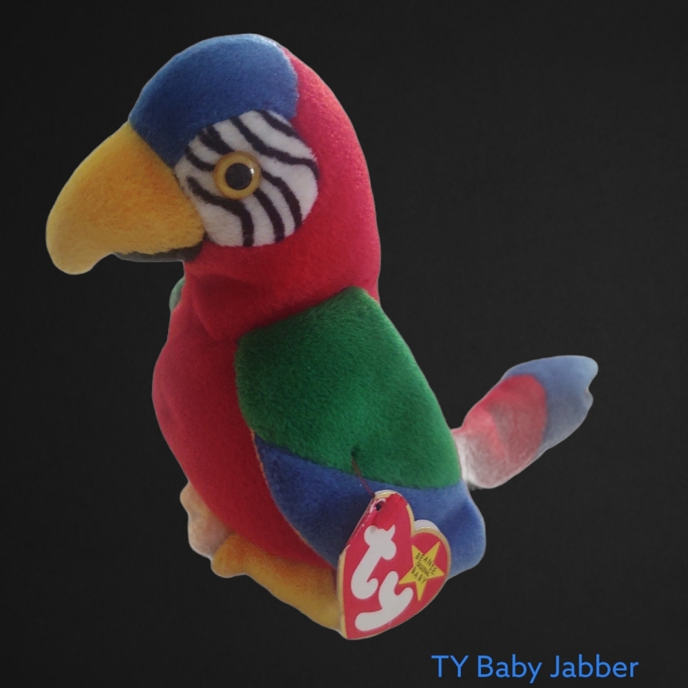 Beanie Baby TY Jabber w Errors